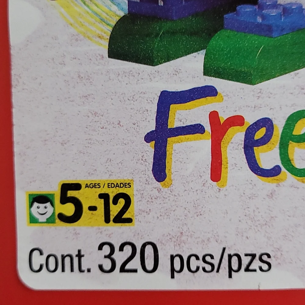 NEW RARE 1997 LEGO System 4055 SEALED Freestyle 320 Special Pieces Value Bucket
